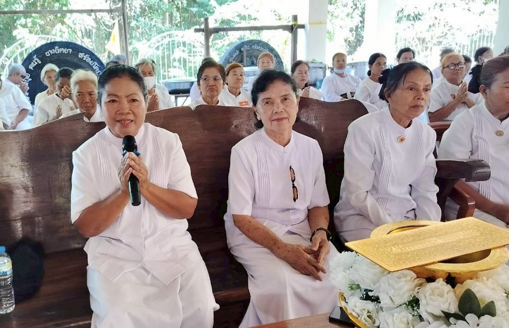 ภาพกล่าวคำถวายกฐินวัดป่าประชาสันติธรรม