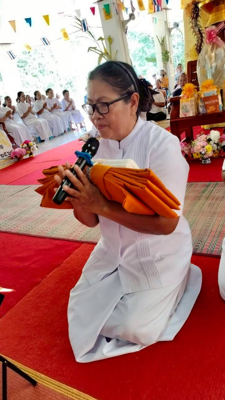 ภาพร่วมพิธีกรรมวัดป่าประชาสันติธรรม