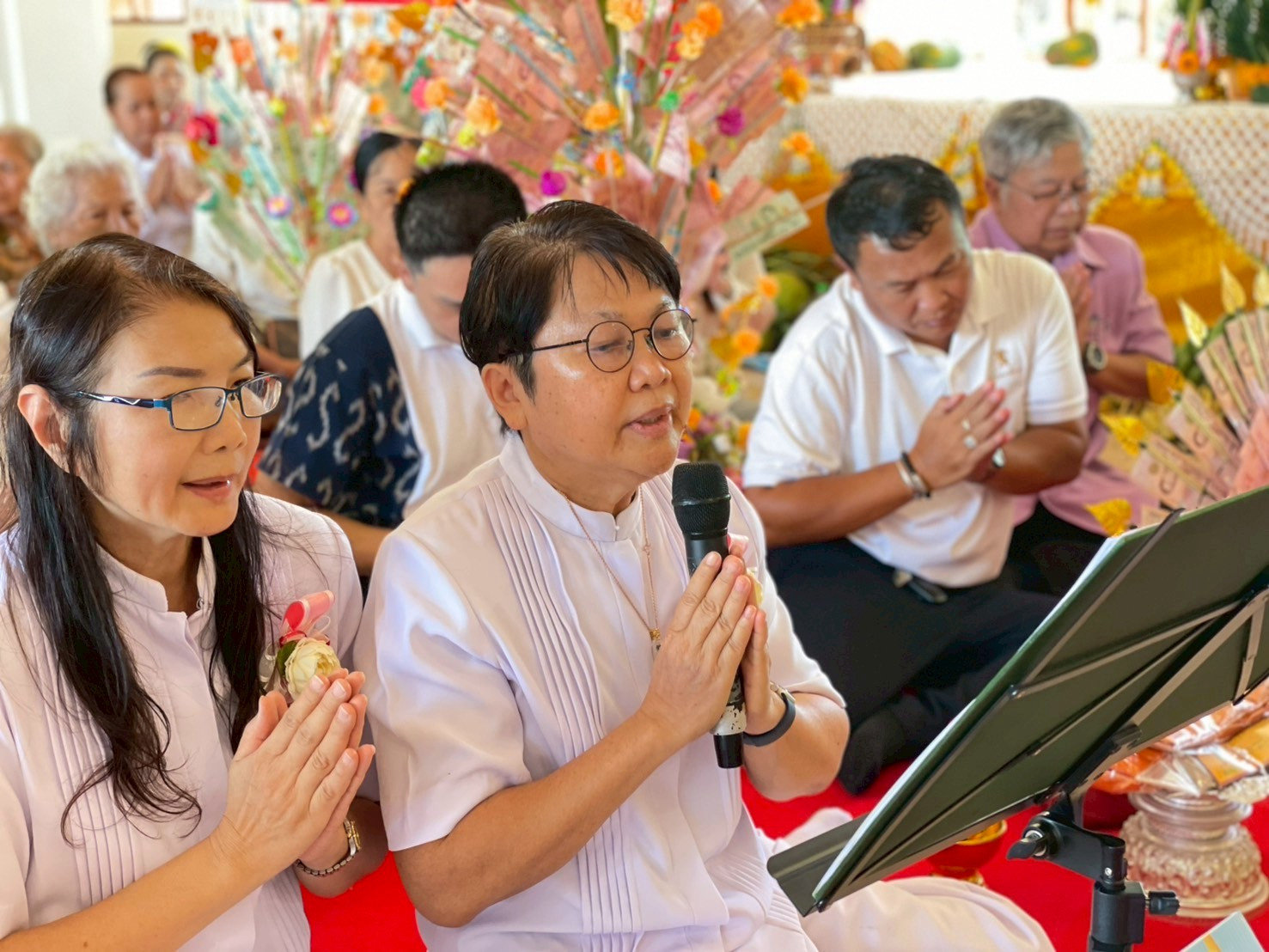 ภาพกล่าวคำถวายกฐินวัดพระพุทธไสยาราม