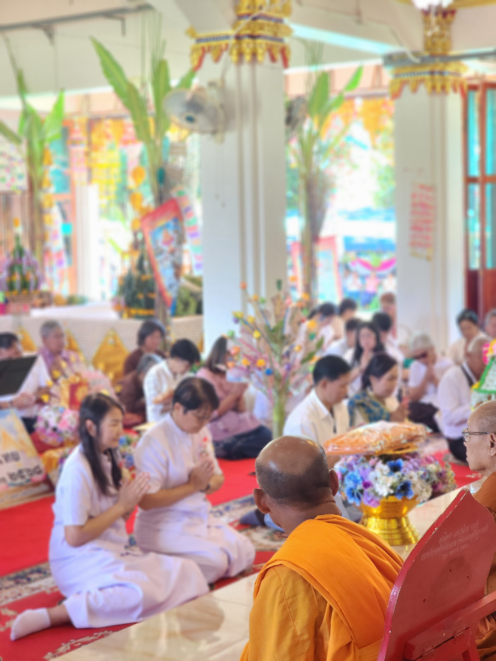 ภาพร่วมพิธีกรรมวัดพระพุทธไสยาราม