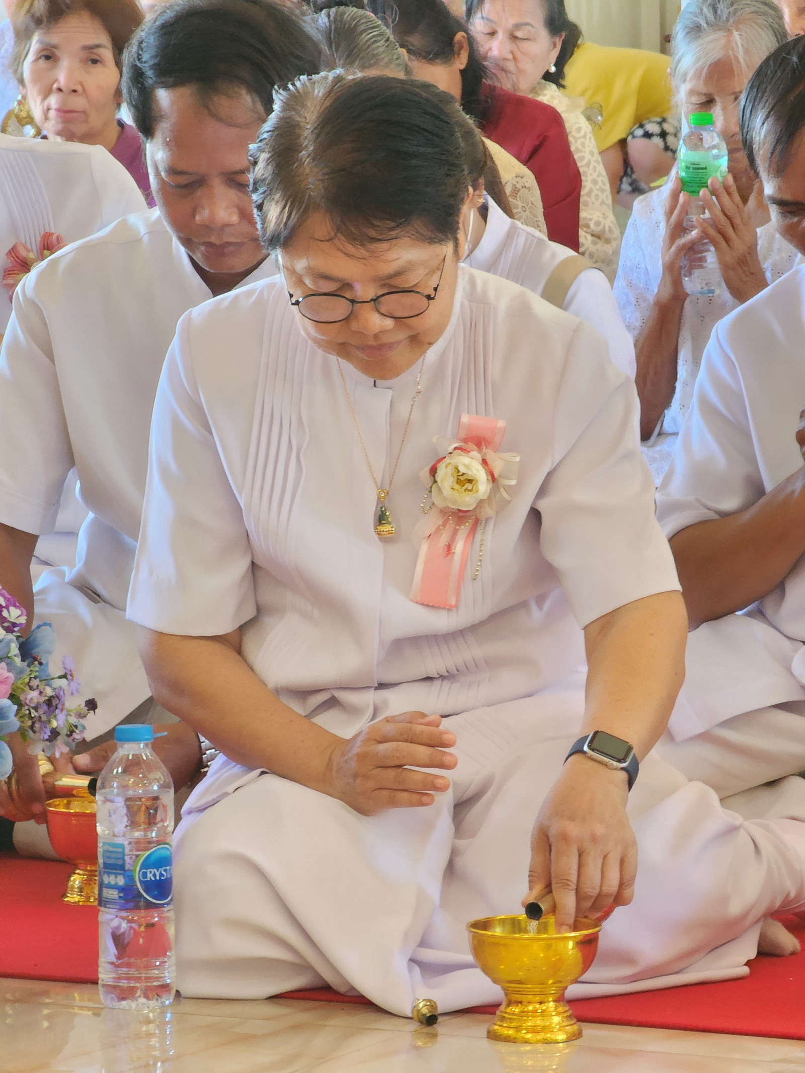 ภาพร่วมพิธีกรรมวัดพระพุทธไสยาราม