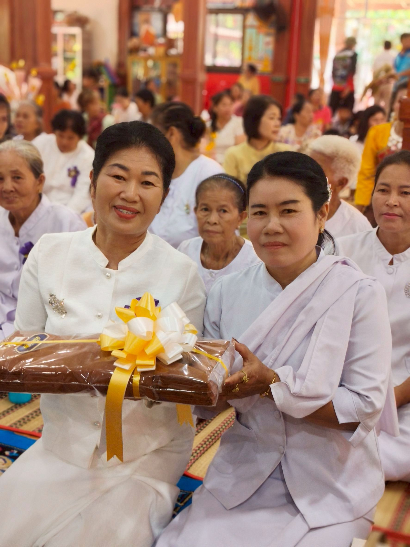 ภาพร่วมพิธีกรรมวัดศรีคำเม็ก