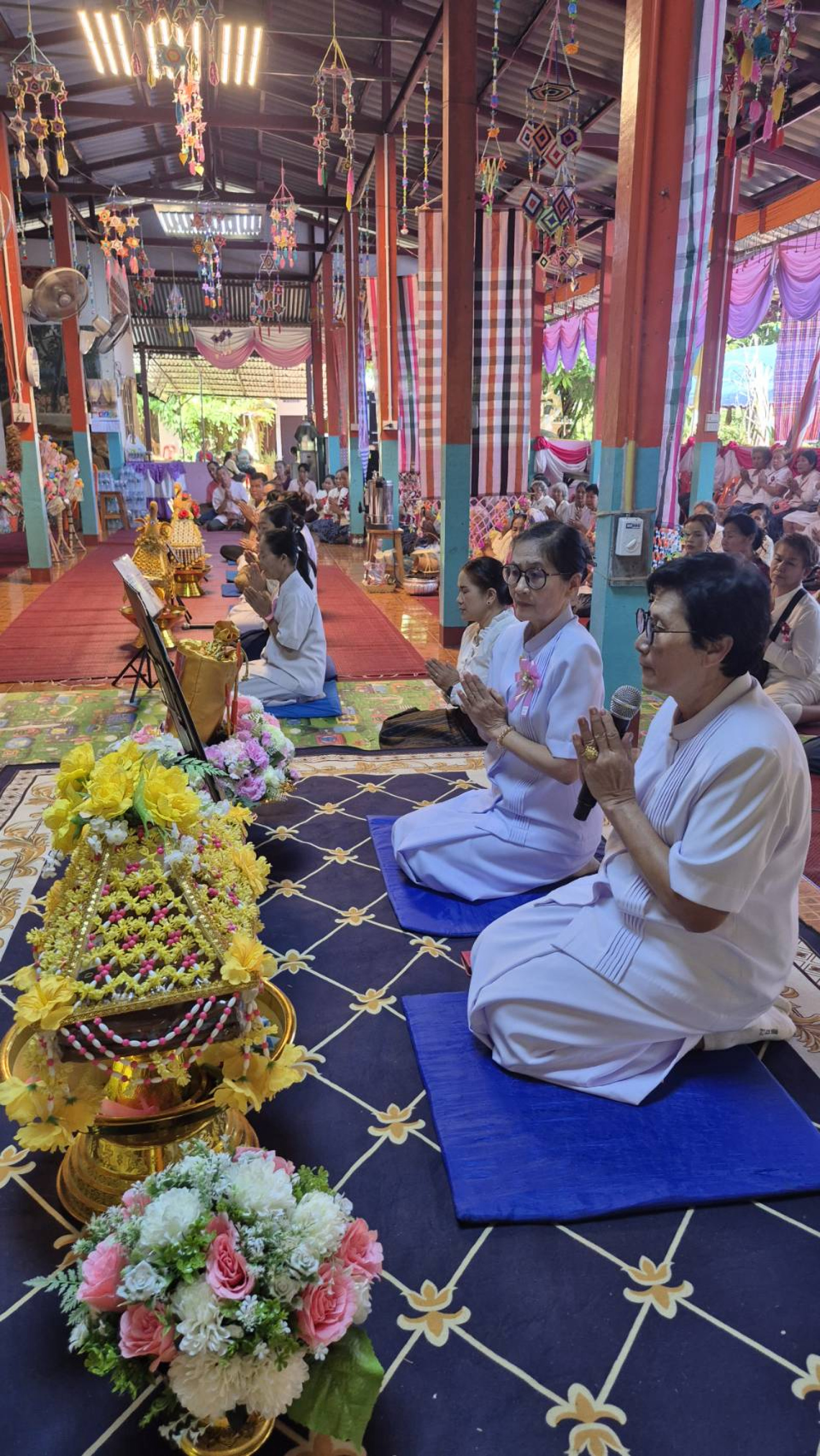 ภาพร่วมพิธีกรรมที่พักสงฆ์สิริมงคล