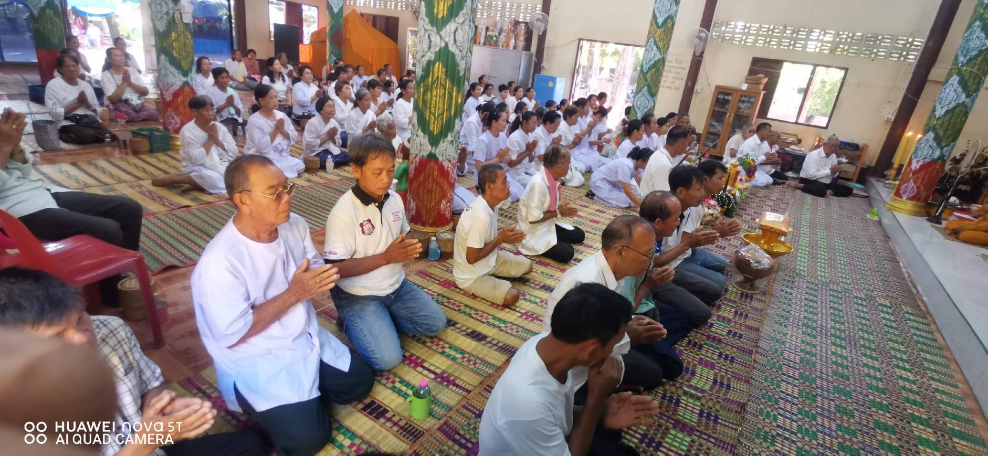 ภาพร่วมพิธีกรรมวัดเทวกุญชร