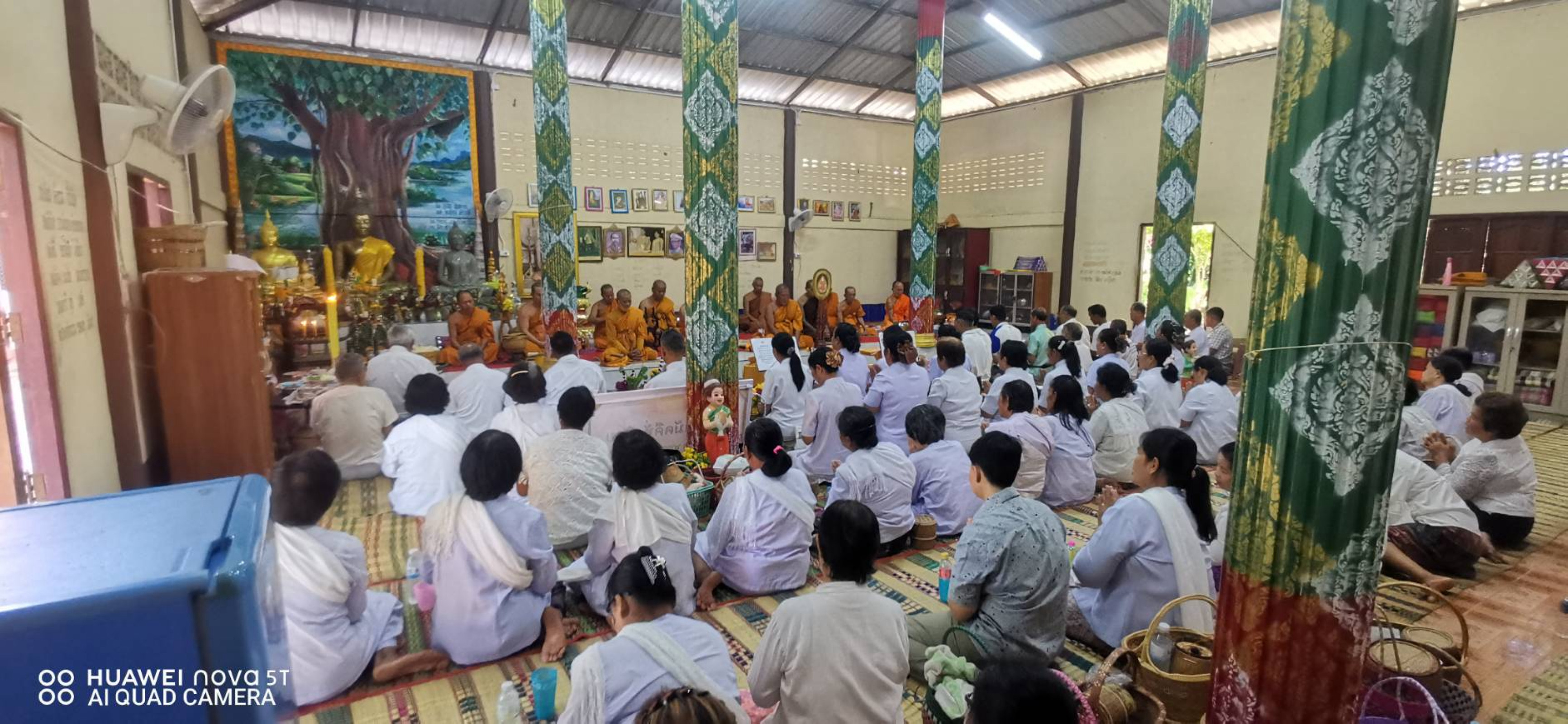 ภาพร่วมพิธีกรรมวัดเทวกุญชร