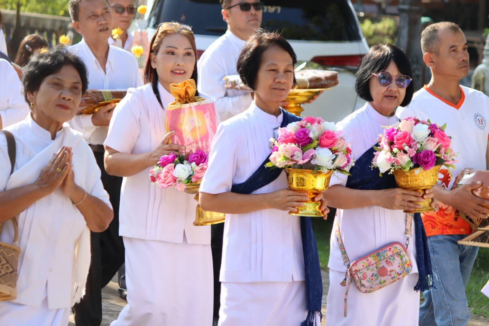 ภาพร่วมพิธีกรรมวัดศรีบุญเรือง
