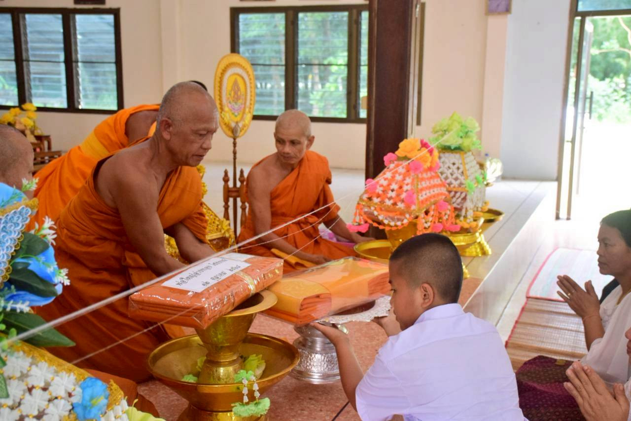 ภาพร่วมพิธีกรรมวัดโคกสว่าง