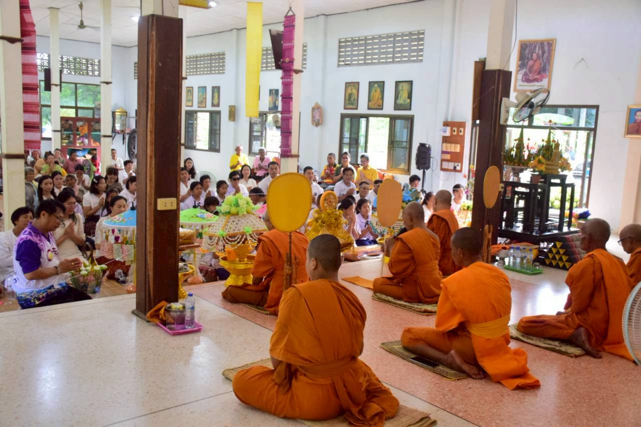ภาพร่วมพิธีกรรมวัดโคกสว่าง