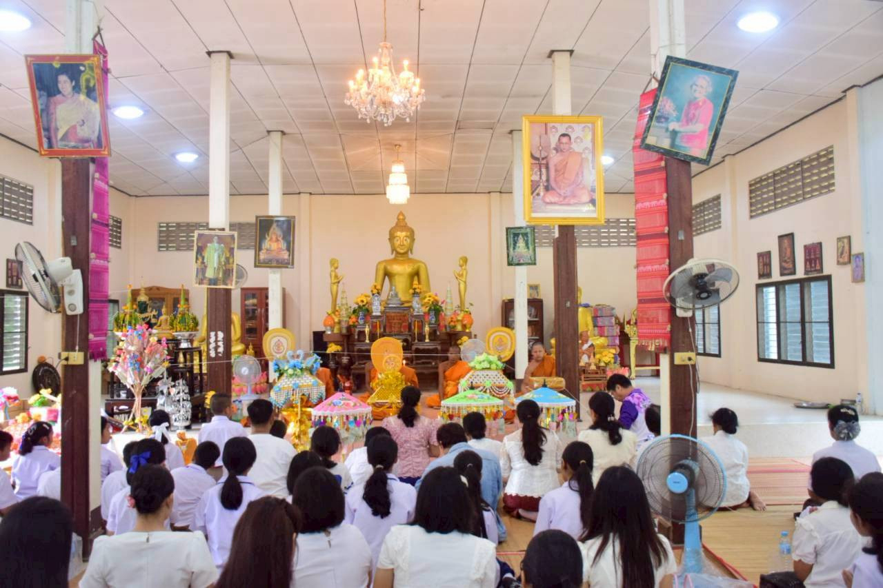 ภาพร่วมพิธีกรรมวัดโคกสว่าง