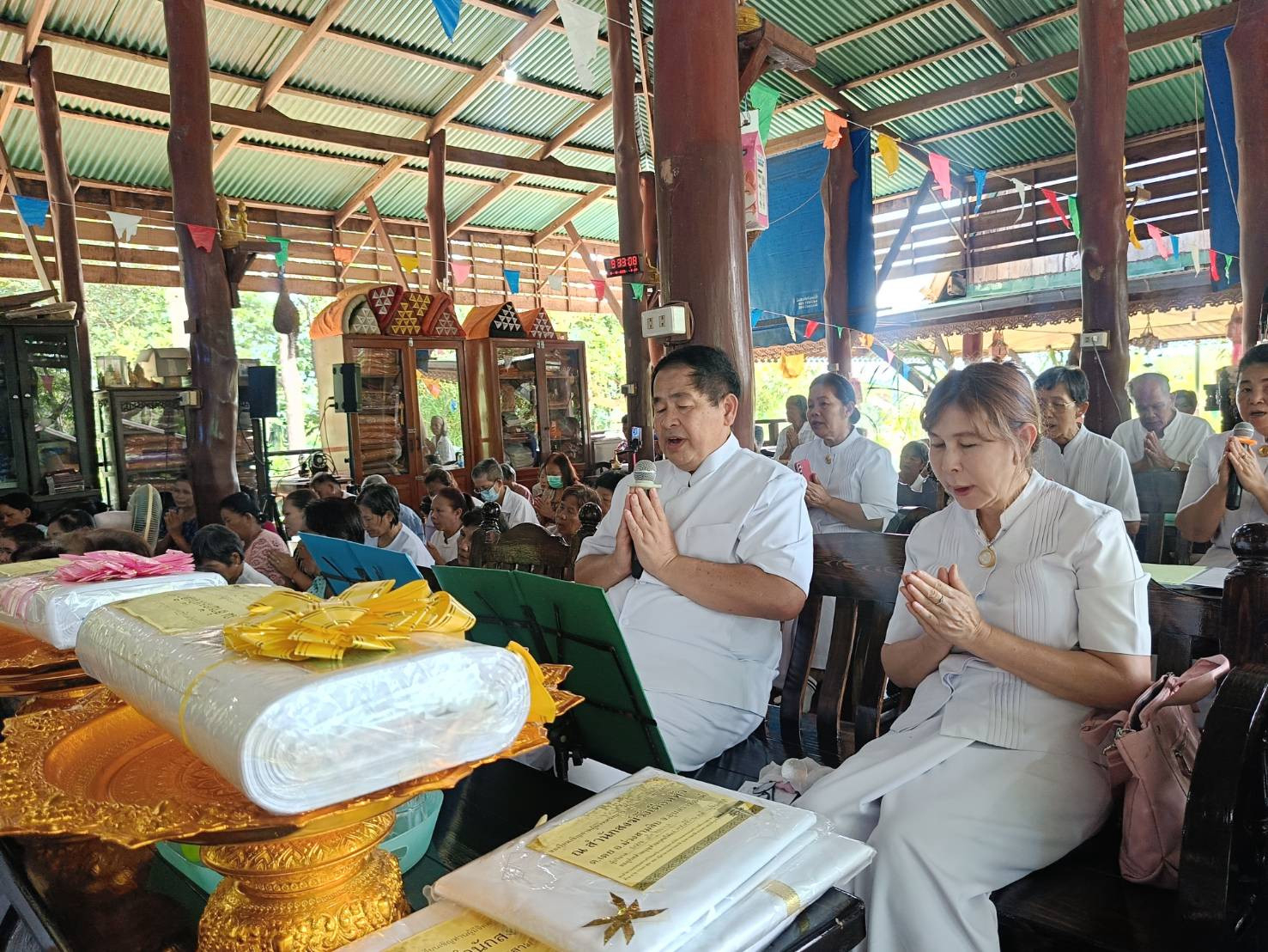 ภาพกล่าวคำถวายกฐินสำนักสงฆ์วังเดือนห้า