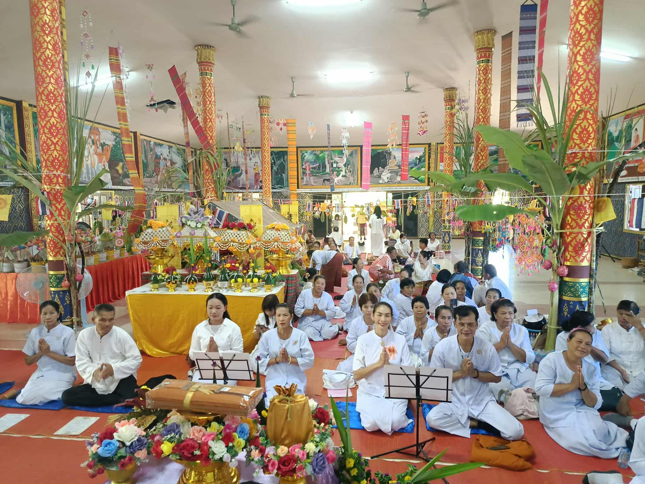 ภาพกล่าวคำถวายกฐินวัดขุมคำมงคลชัย