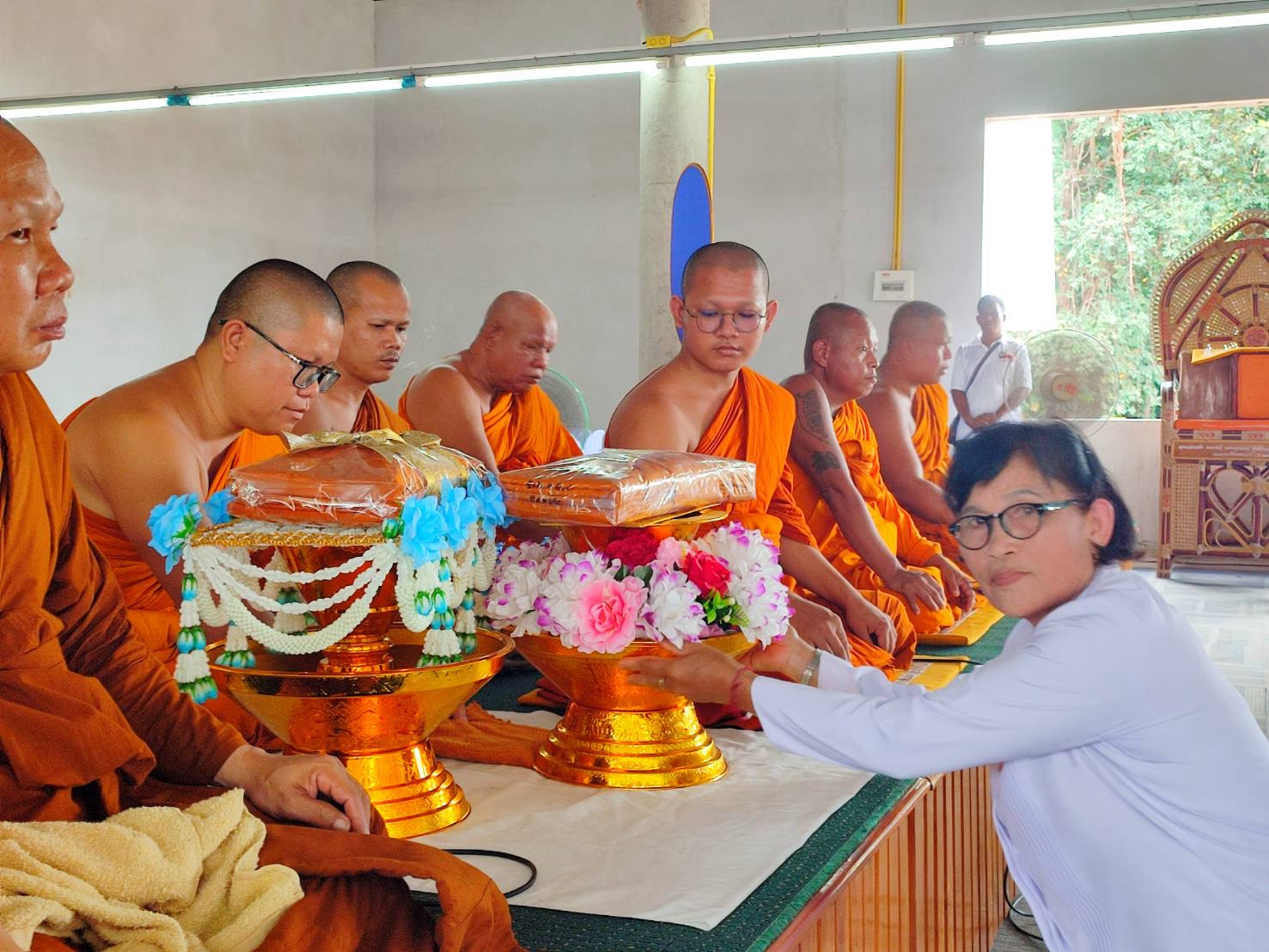 ภาพร่วมพิธีกรรมวัดโนนสมบูรณ์