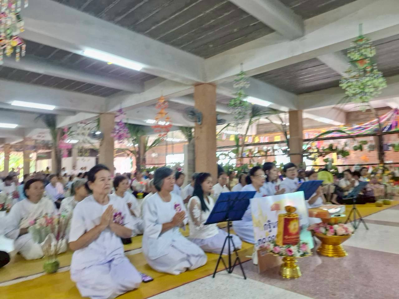 ภาพกล่าวคำถวายกฐินวัดโนนเปือย