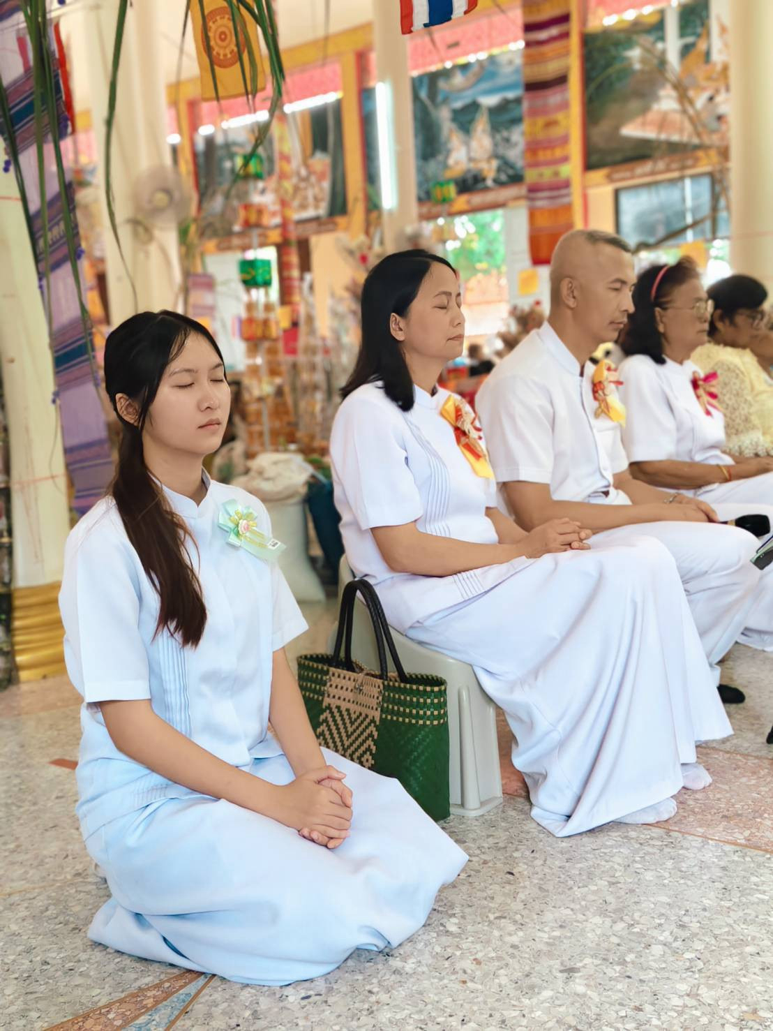 ภาพร่วมพิธีกรรมวัดท่าเมืองใหม่