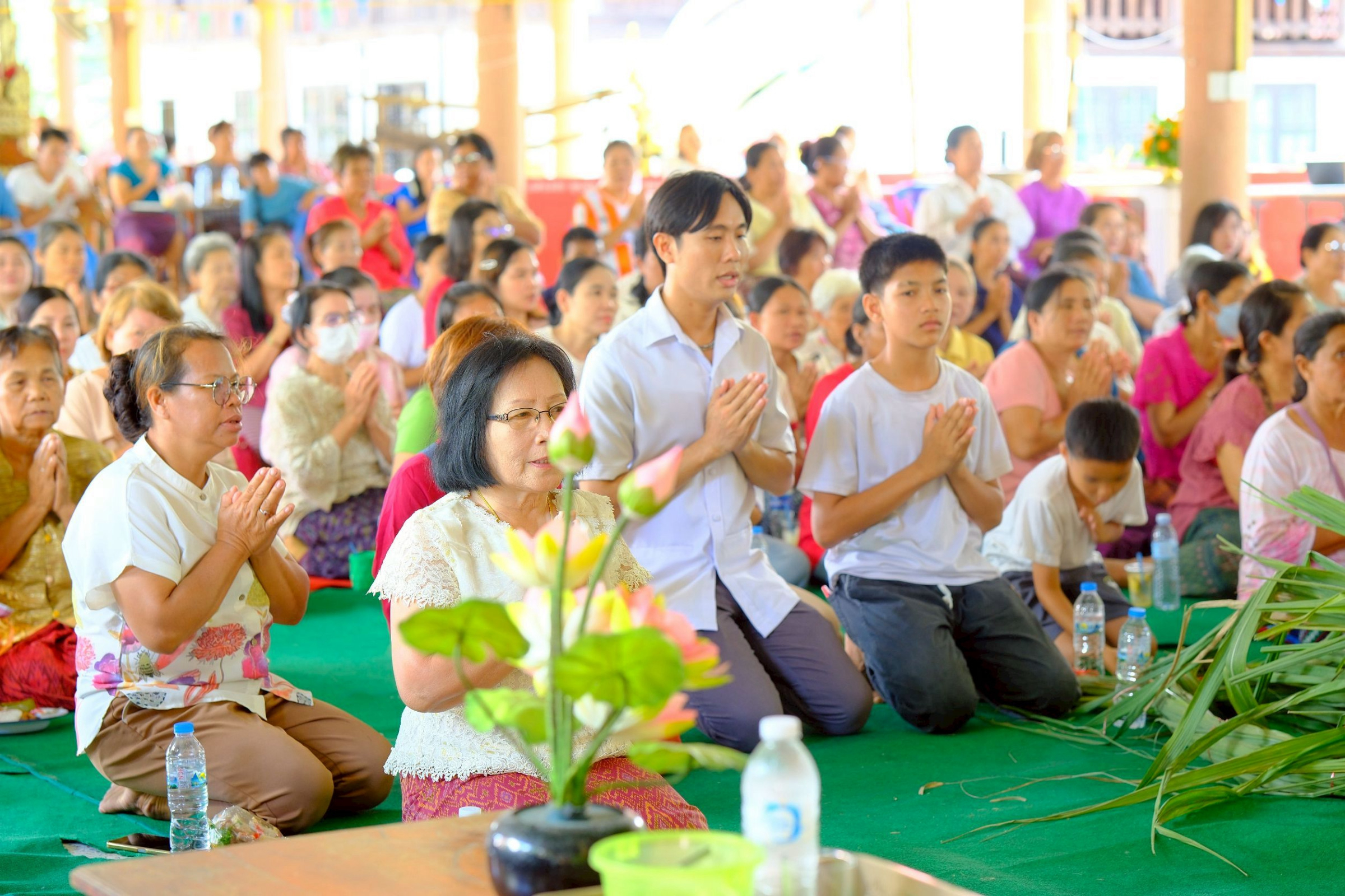 ภาพกล่าวคำถวายกฐินวัดคำขวาง