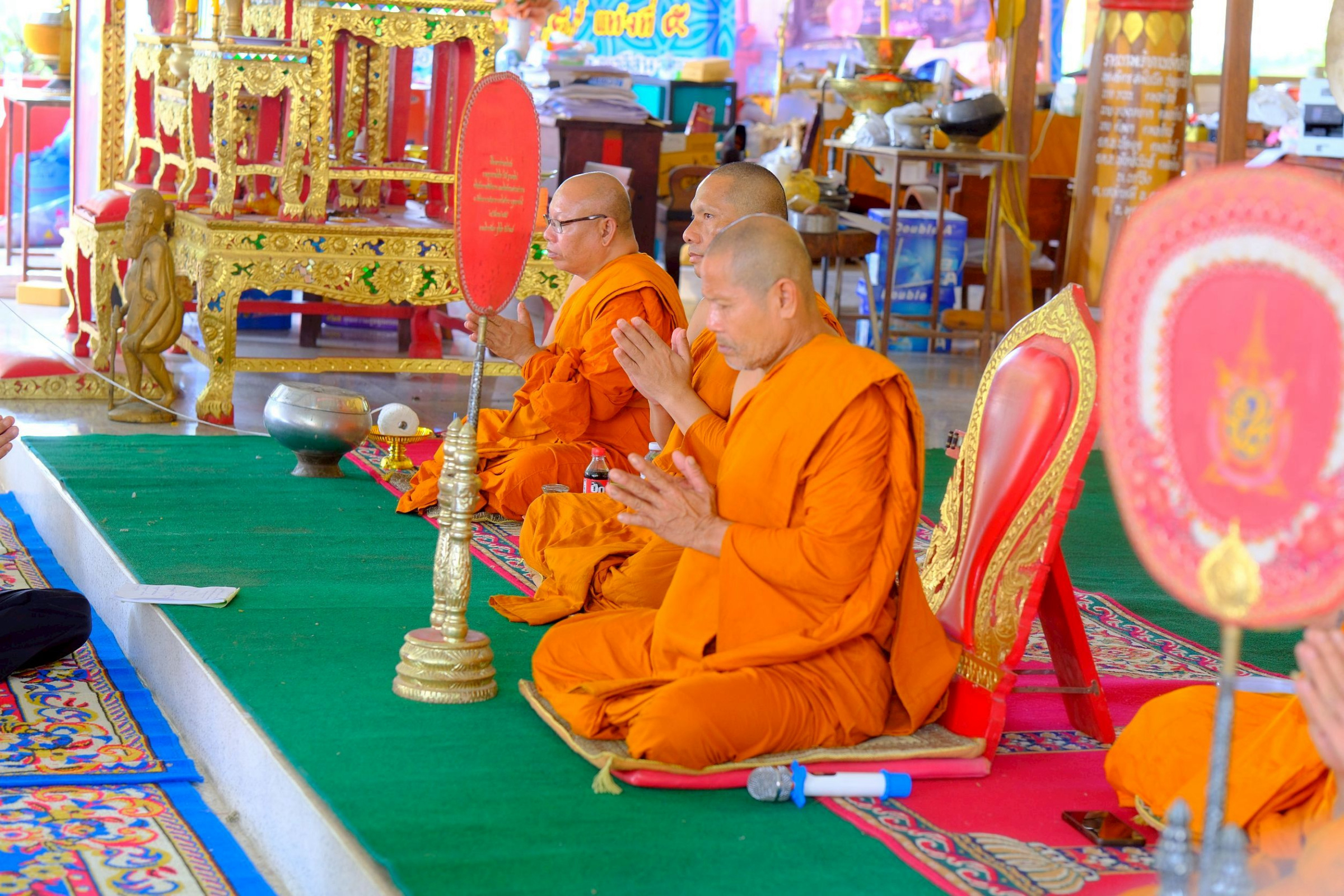 ภาพร่วมพิธีกรรมวัดคำขวาง