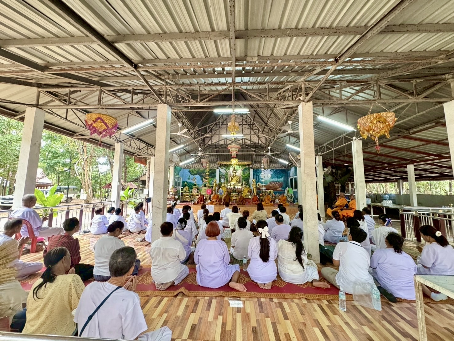 ภาพร่วมพิธีกรรมสำนักสงฆ์เก่าดอนฮี