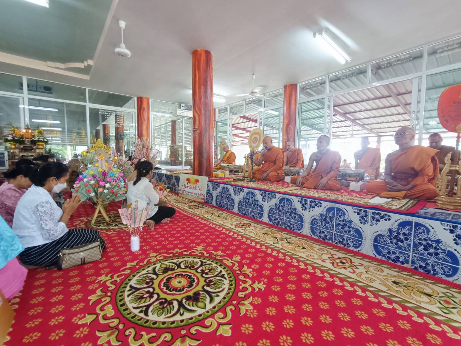 ภาพร่วมพิธีกรรมวัดโนนวัฒนาราม