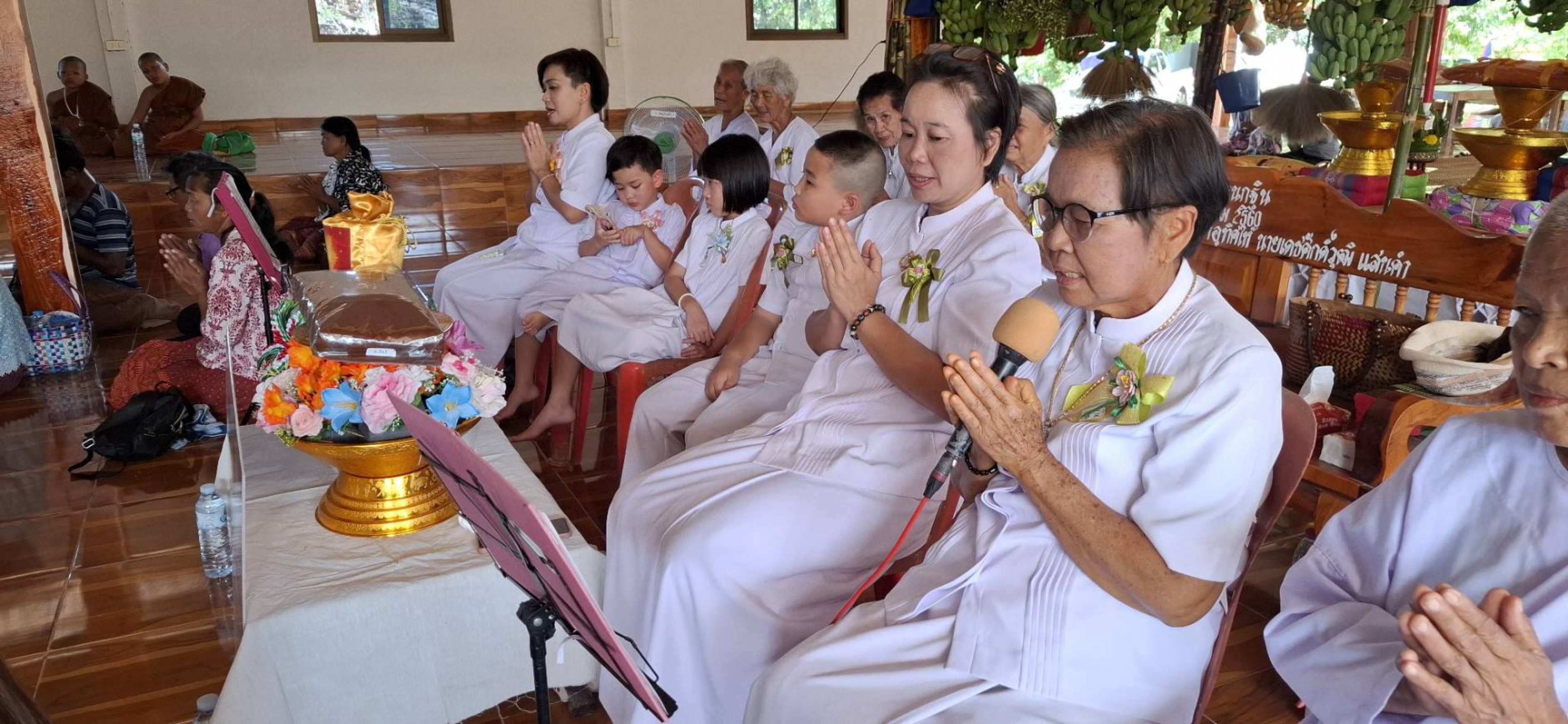 ภาพกล่าวคำถวายกฐินวัดภูป่าแก้ว (ภูแปก)