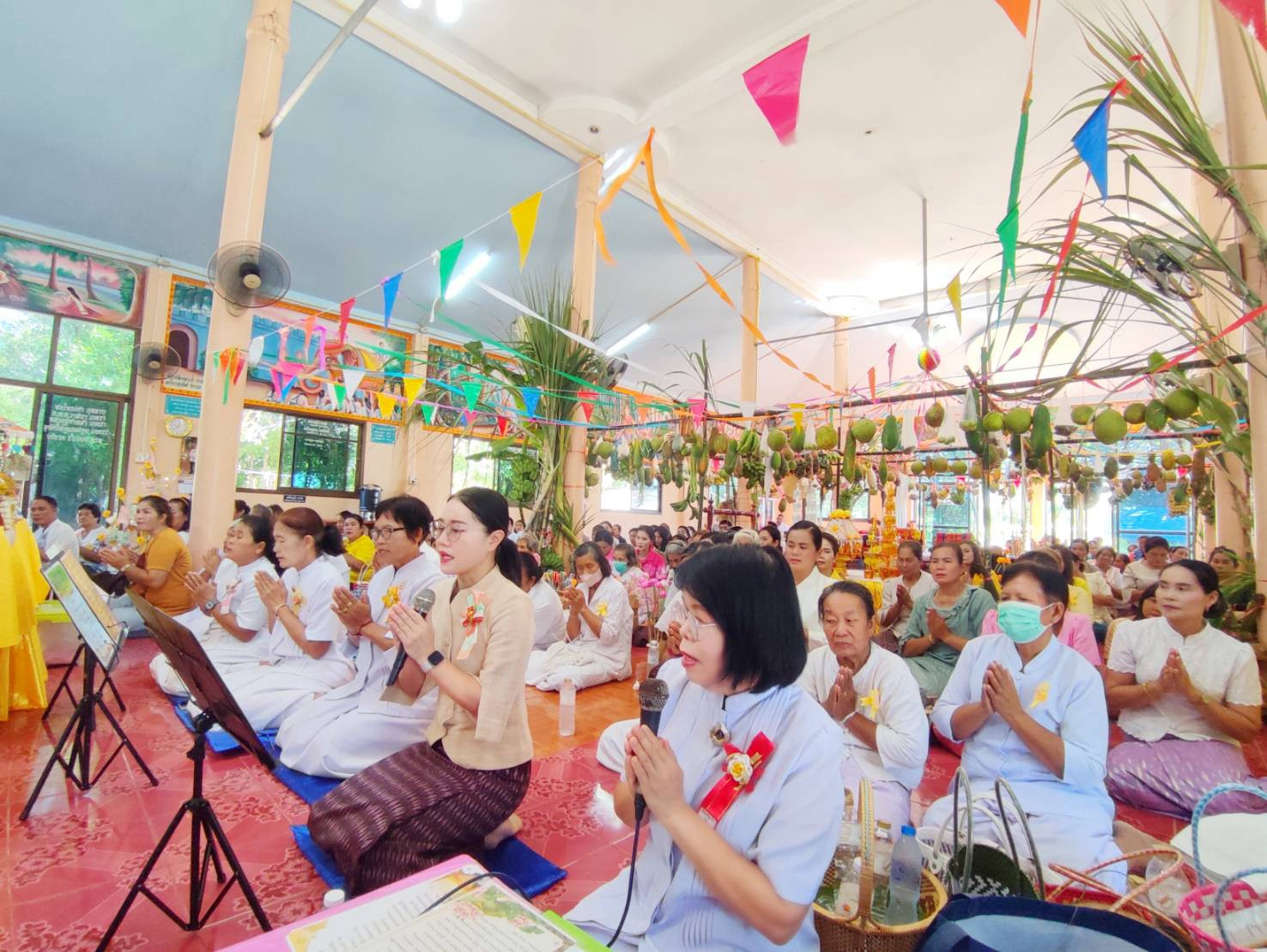 ภาพร่วมพิธีกรรมวัดโนนพัฒนา