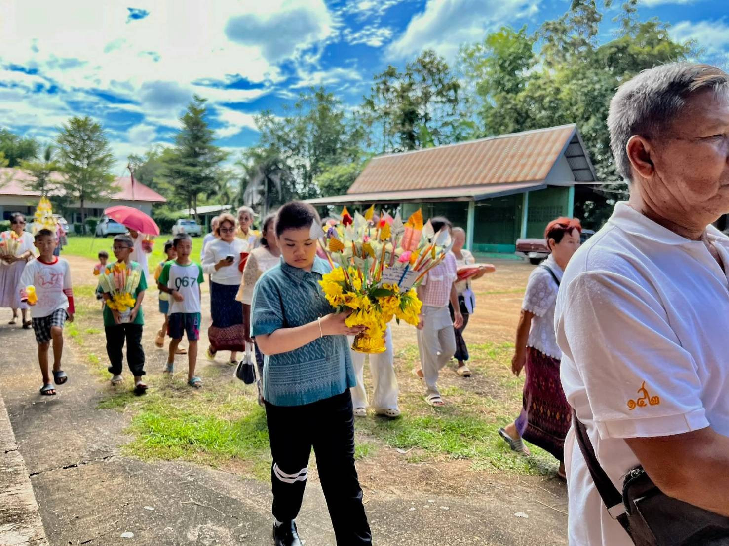 ภาพร่วมพิธีกรรมวัดนาเจริญ(ปทุมพัฒนาราม)