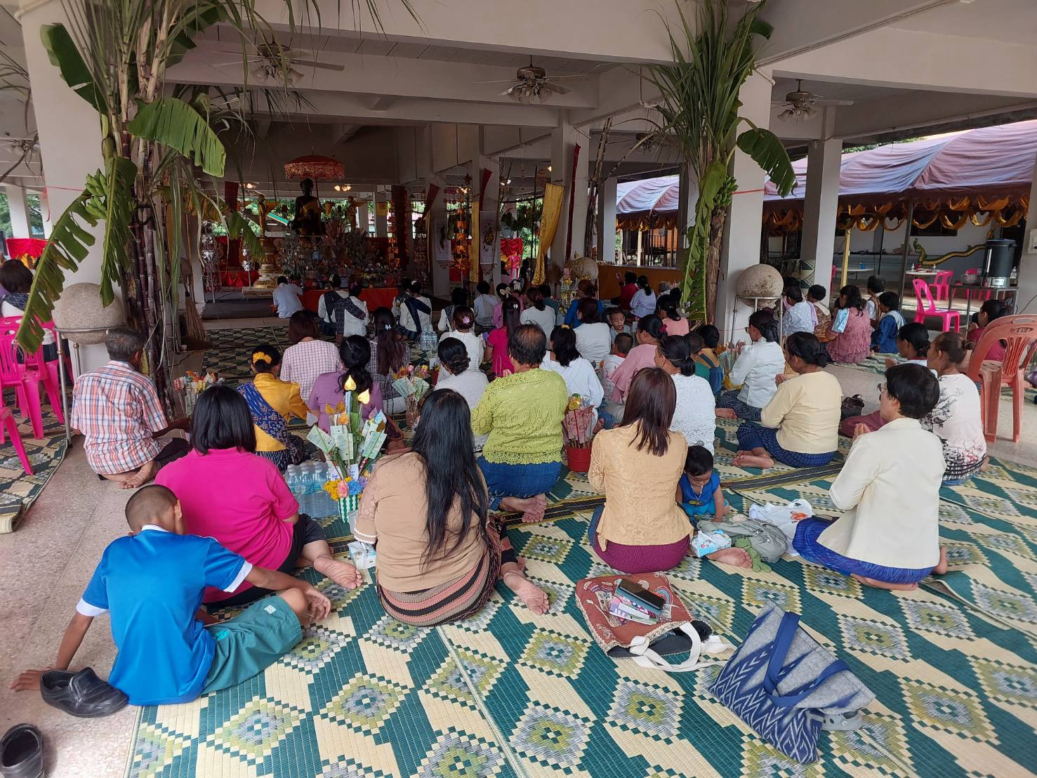 ภาพร่วมพิธีกรรมวัดนาเจริญ(ปทุมพัฒนาราม)