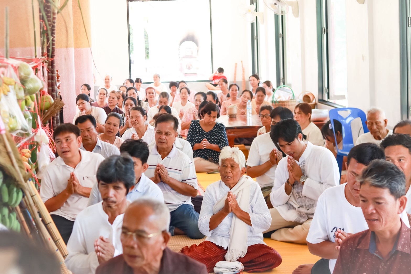 ภาพร่วมพิธีกรรมวัดศรีไค