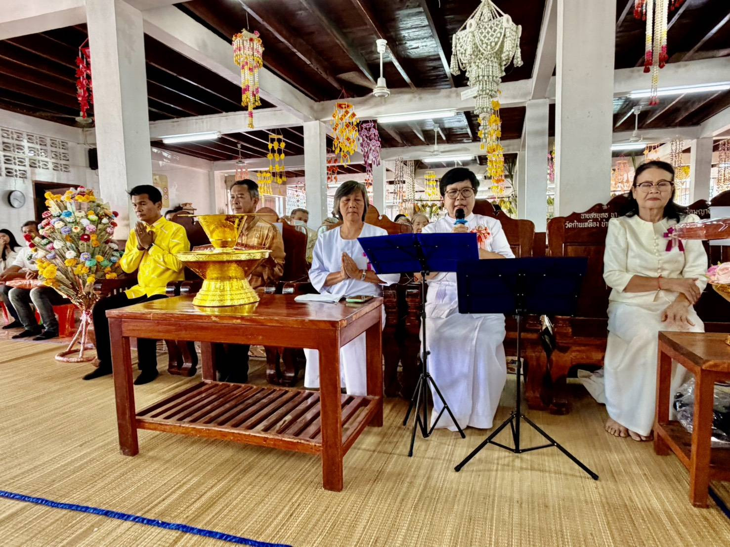 ภาพกล่าวคำถวายกฐินวัดก้านเหลือง