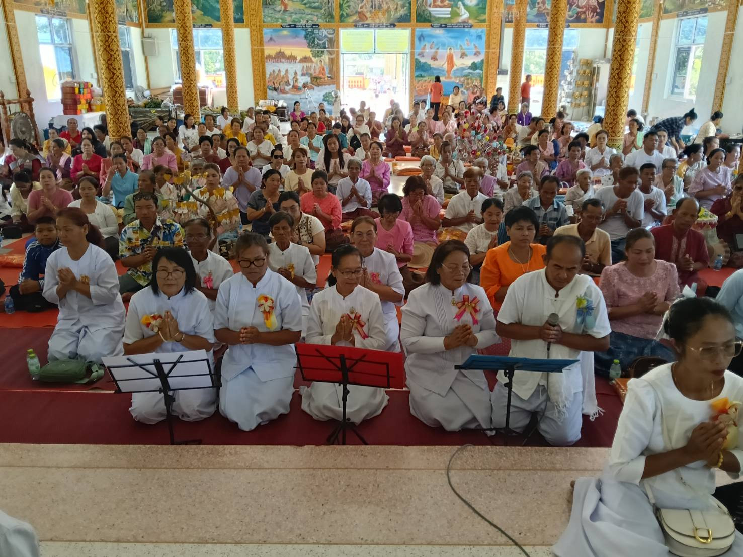 ภาพกล่าวคำถวายกฐินวัดบ้านโนนจานใหม่