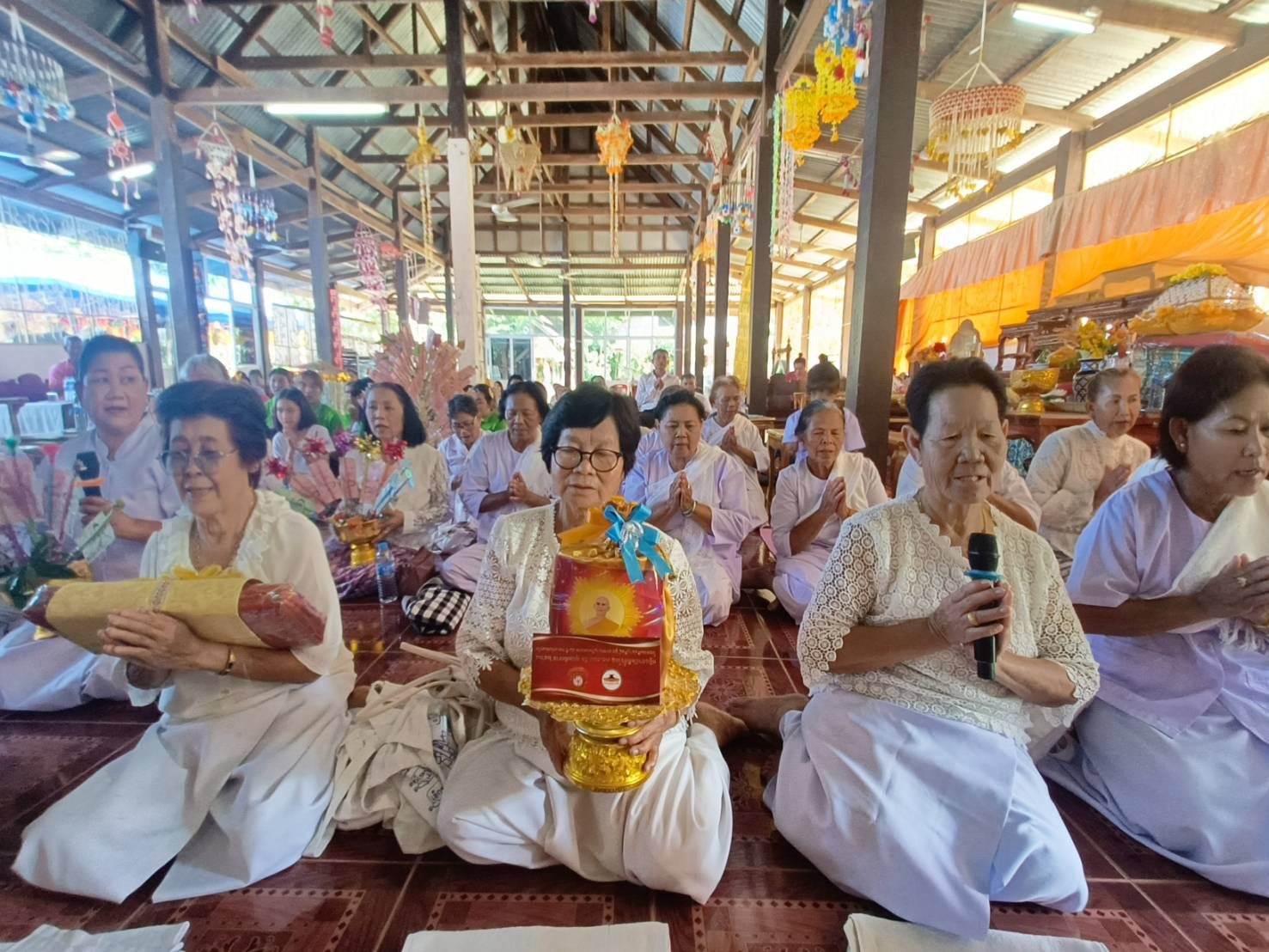 ภาพกล่าวคำถวายกฐินวัดโพธิ์ตาก