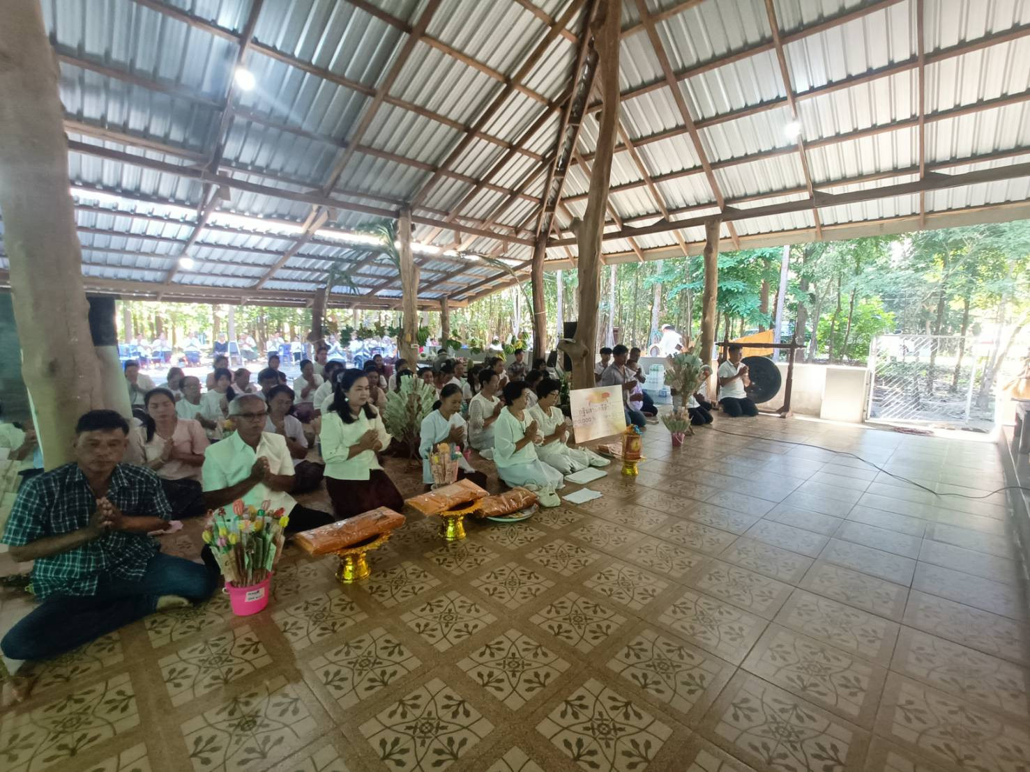 ภาพร่วมพิธีกรรมวัดดอนตูม