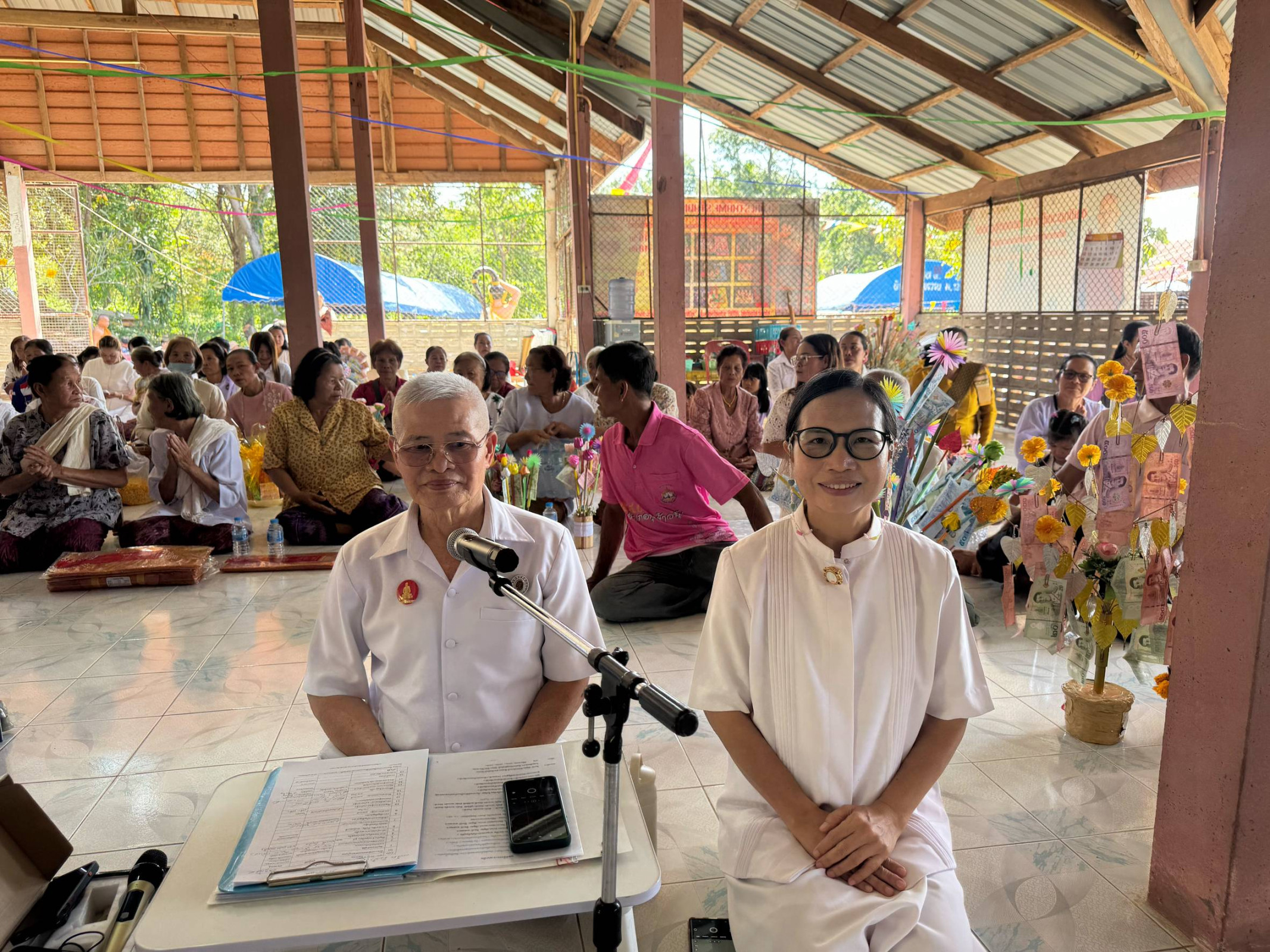 ภาพร่วมพิธีกรรมสำนักสงฆ์ภูน้อย