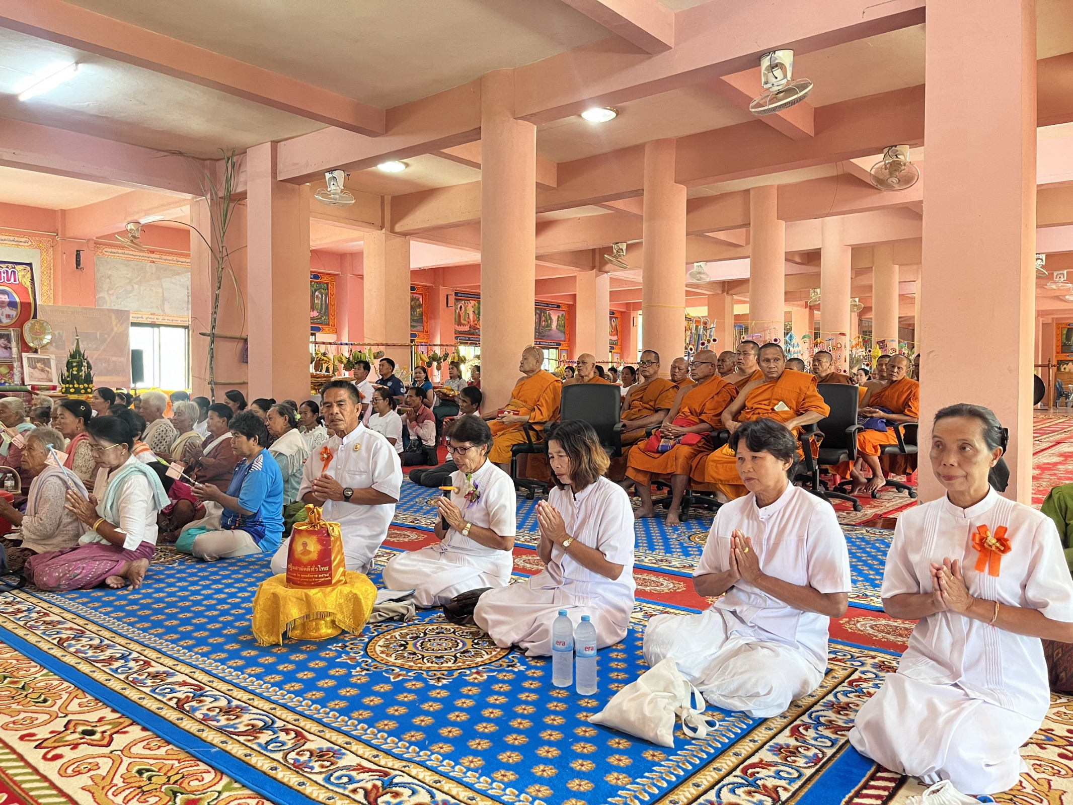 ภาพกล่าวคำถวายกฐินวัดสามัคคีธรรม