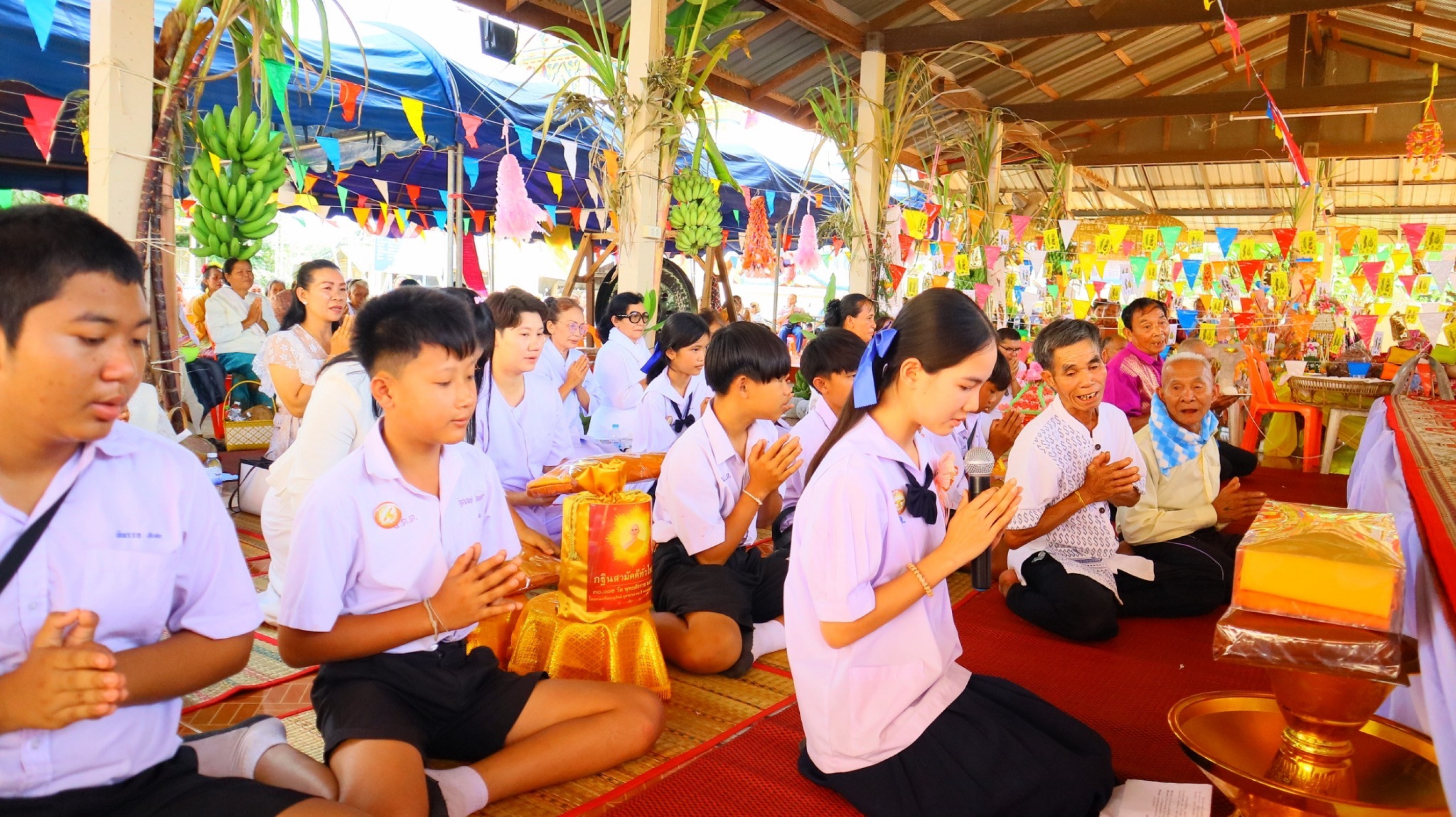 ภาพกล่าวคำถวายกฐินวัดบูรพาราม