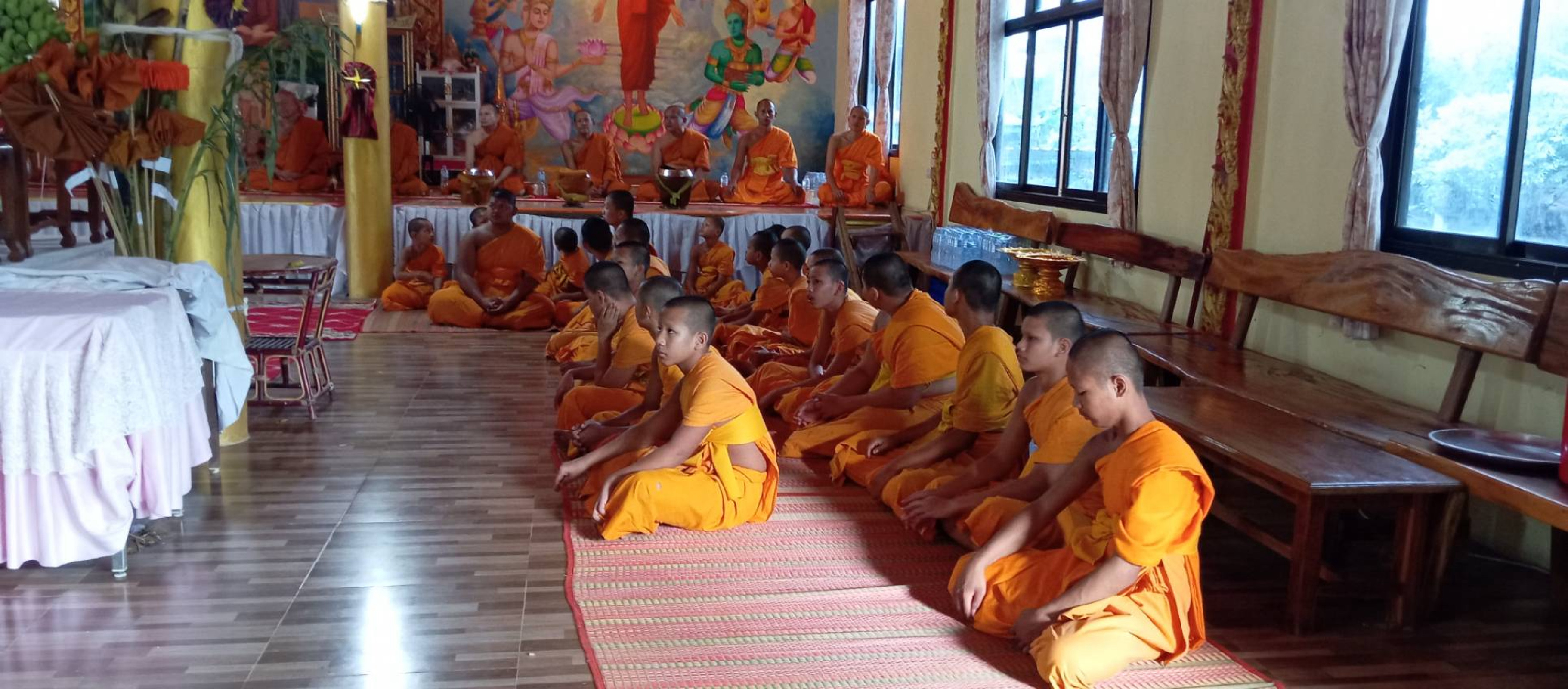 ภาพร่วมพิธีกรรมวัดบ้านบ่อแก้ว