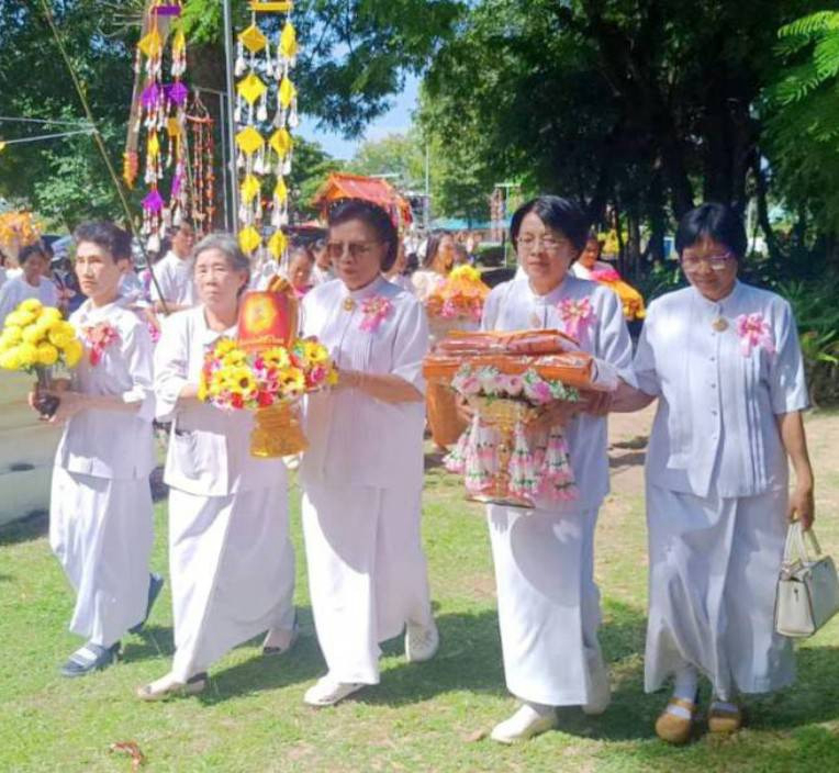 ภาพร่วมขบวนกฐินวัดวงศ์สว่างธิวราราม