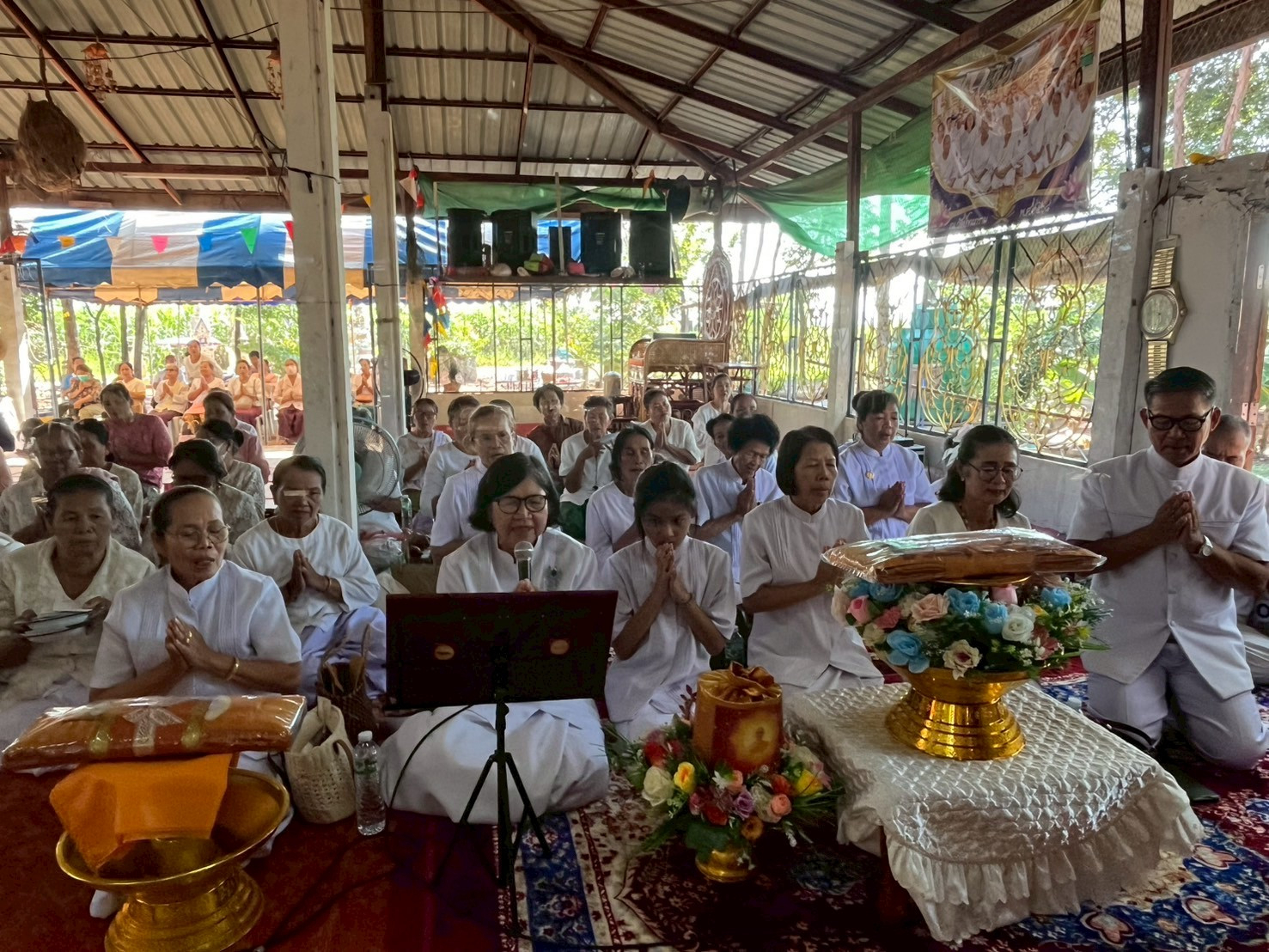 ภาพกล่าวคำถวายกฐินวัดป่าวนาราม