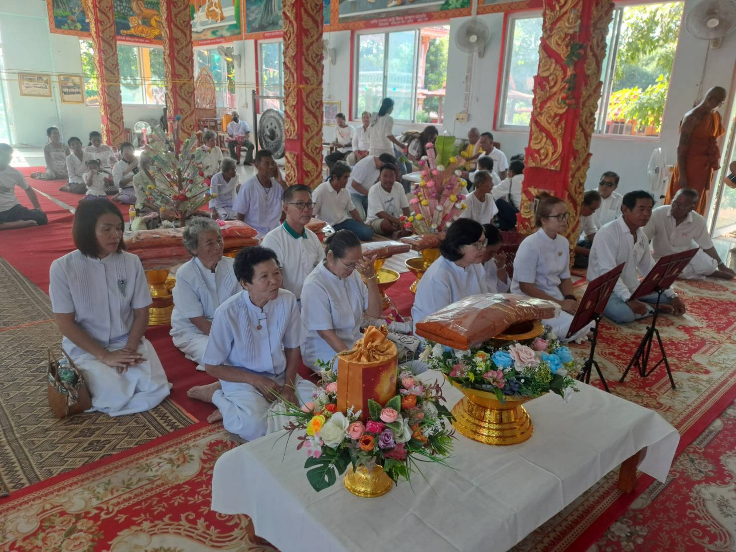 ภาพร่วมพิธีกรรมวัดสุนทรสุทธิวาส