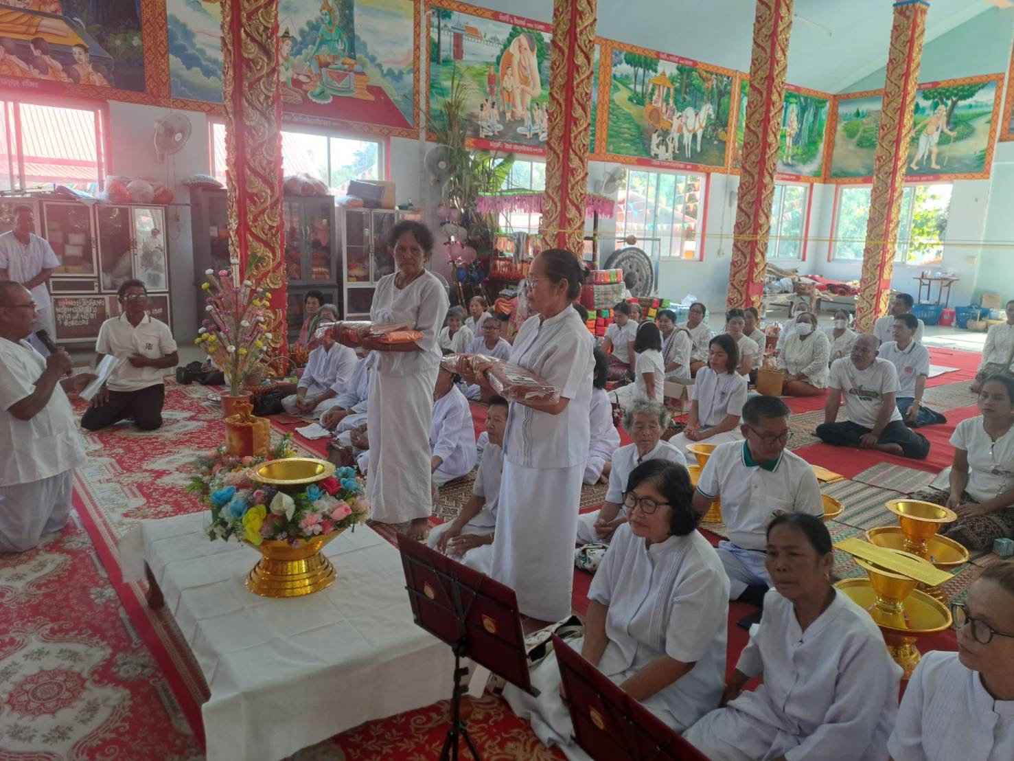 ภาพร่วมพิธีกรรมวัดสุนทรสุทธิวาส