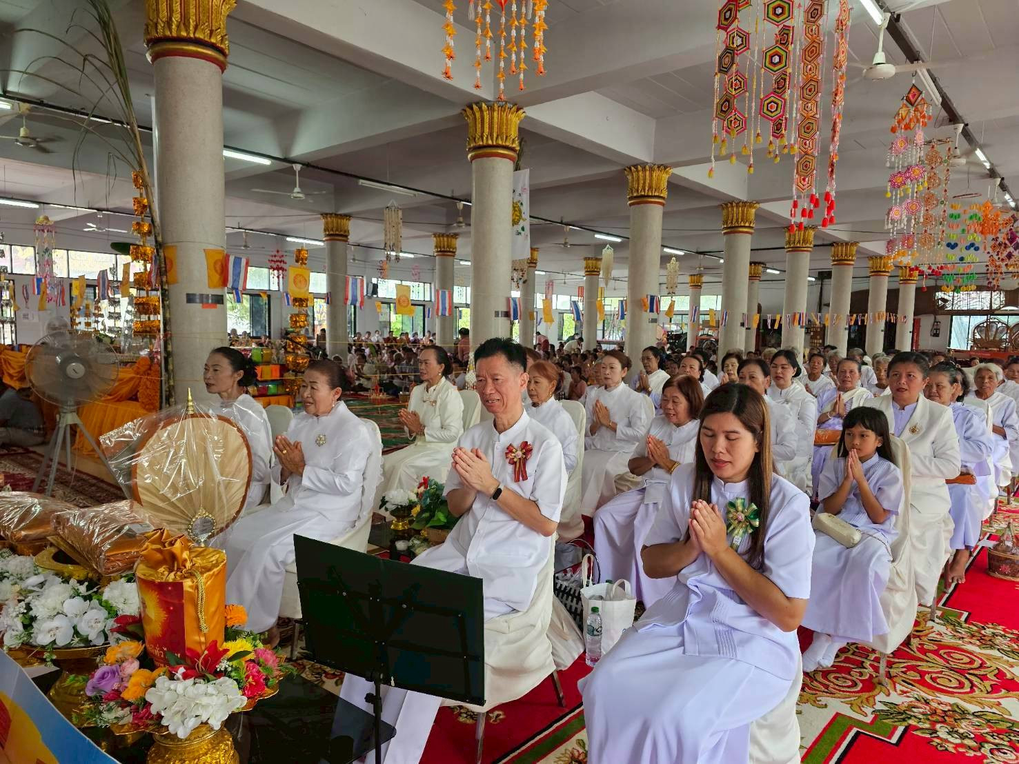 ภาพร่วมพิธีกรรมวัดสิทธิการาม