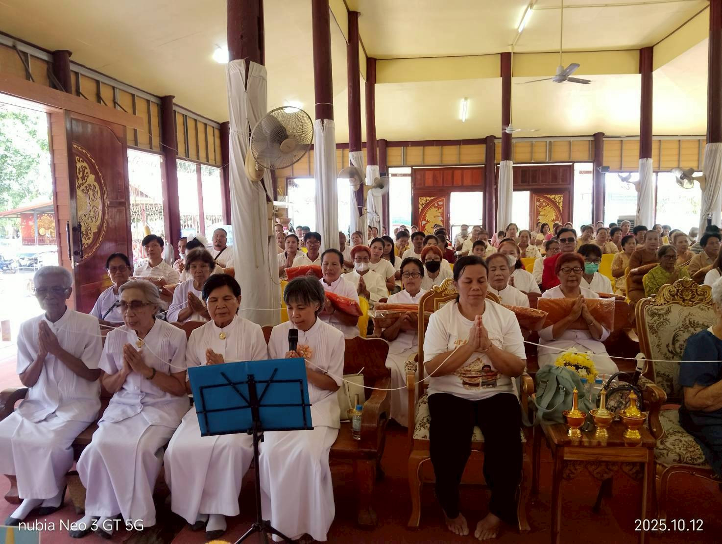 ภาพร่วมพิธีกรรมวัดโพธิ์เลียบ