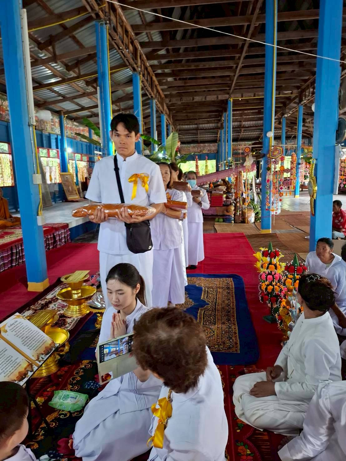 ภาพร่วมพิธีกรรมวัดคลองสะอาด