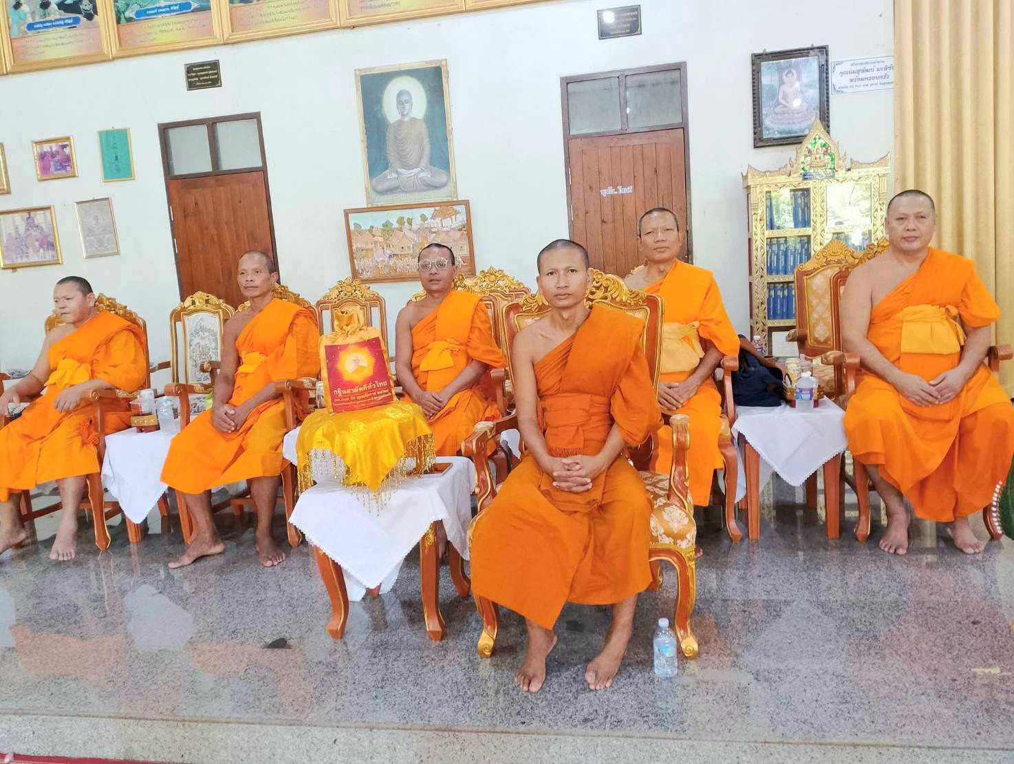 ภาพร่วมพิธีกรรมวัดสุเขตตาราม