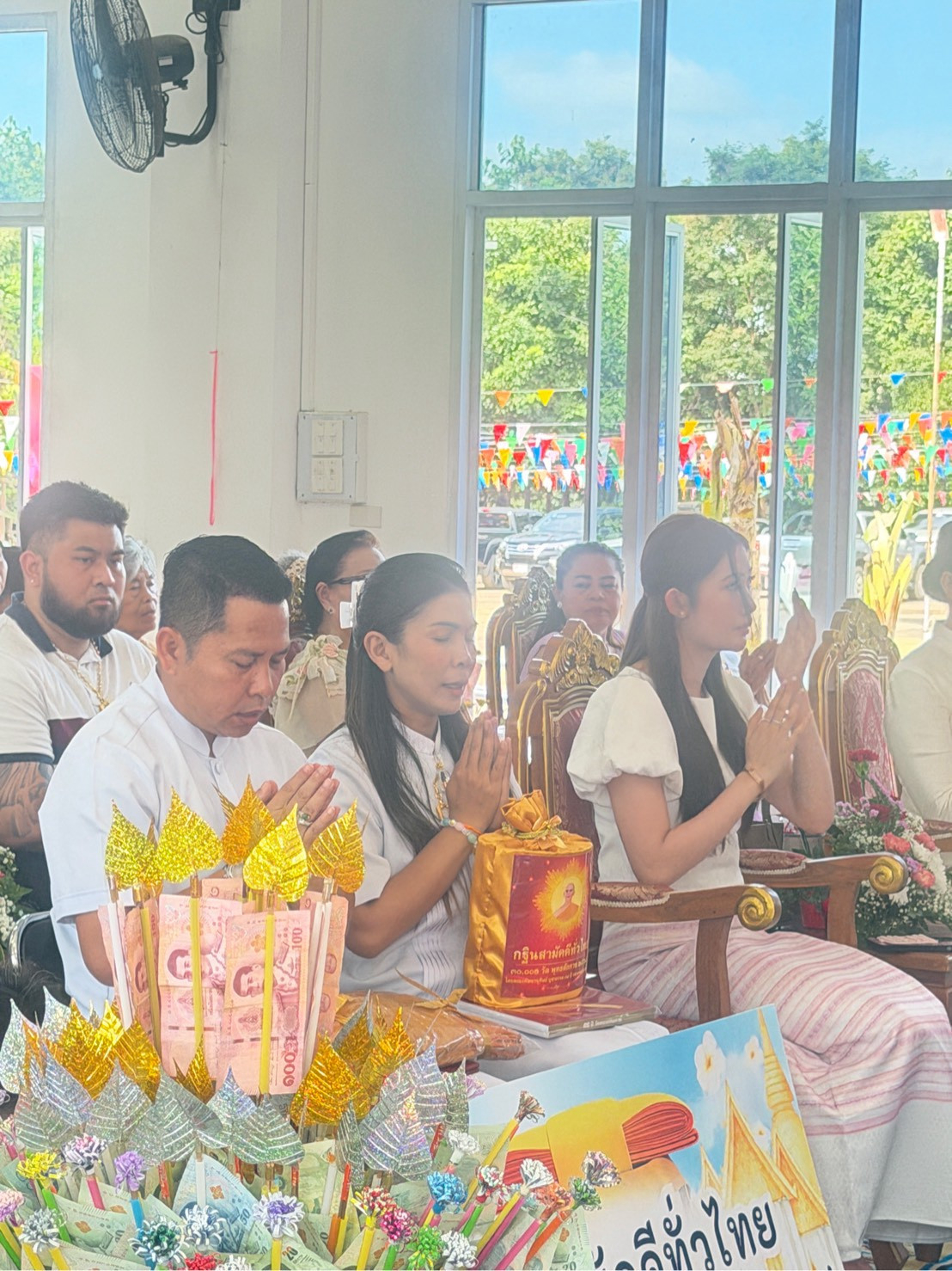 ภาพร่วมพิธีกรรมศูนย์ปฏิบัติธรรมวิสุทธาจารย์