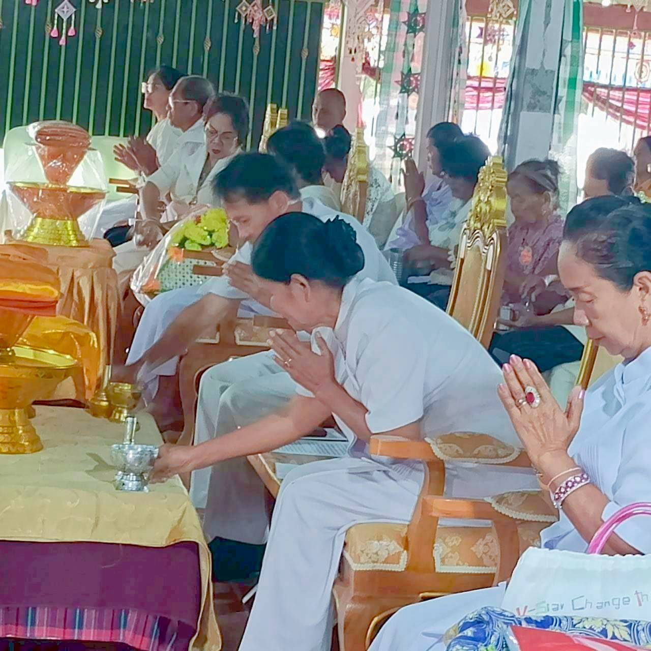 ภาพร่วมพิธีกรรมวัดโพธิ์ห้วยสายหนัง