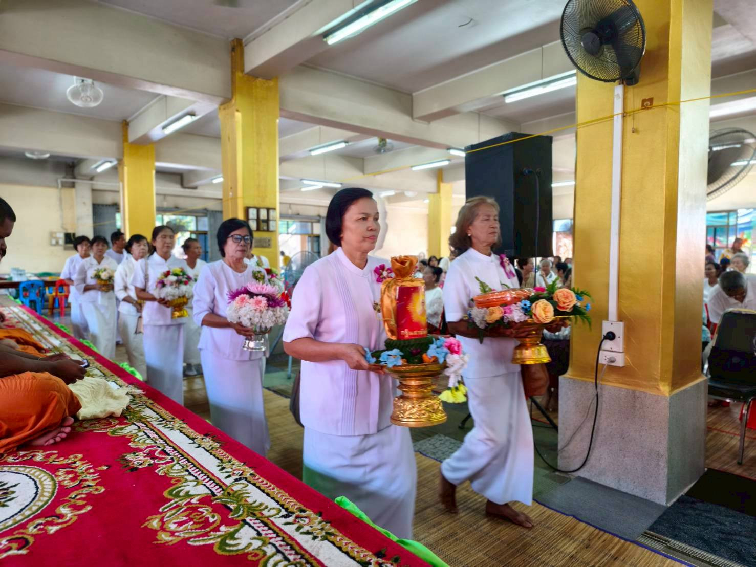 ภาพร่วมพิธีกรรมวัดจันทรประสิทธิ์