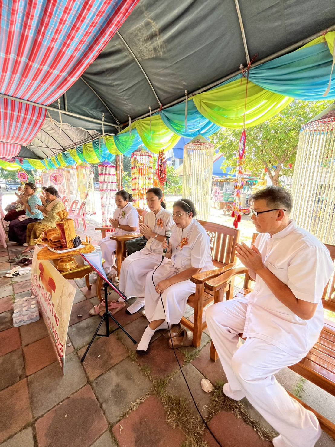 ภาพกล่าวคำถวายกฐินวัดพิมลธรรมาราม