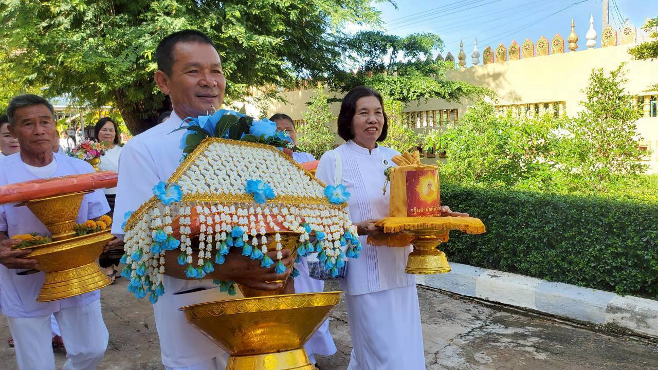 ภาพร่วมพิธีกรรมวัดโชติการาม