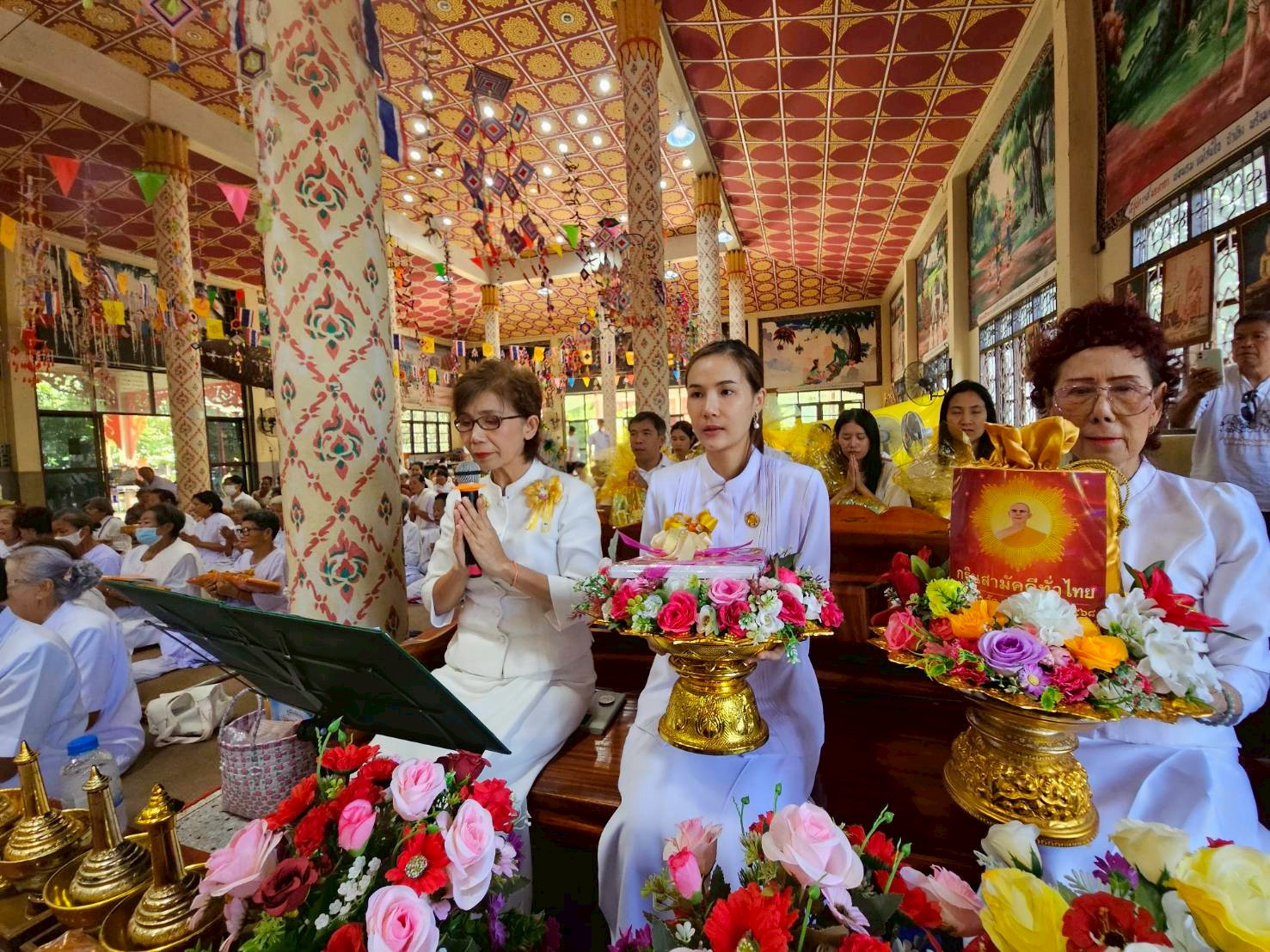 ภาพกล่าวคำถวายกฐินวัดโนนพานิช