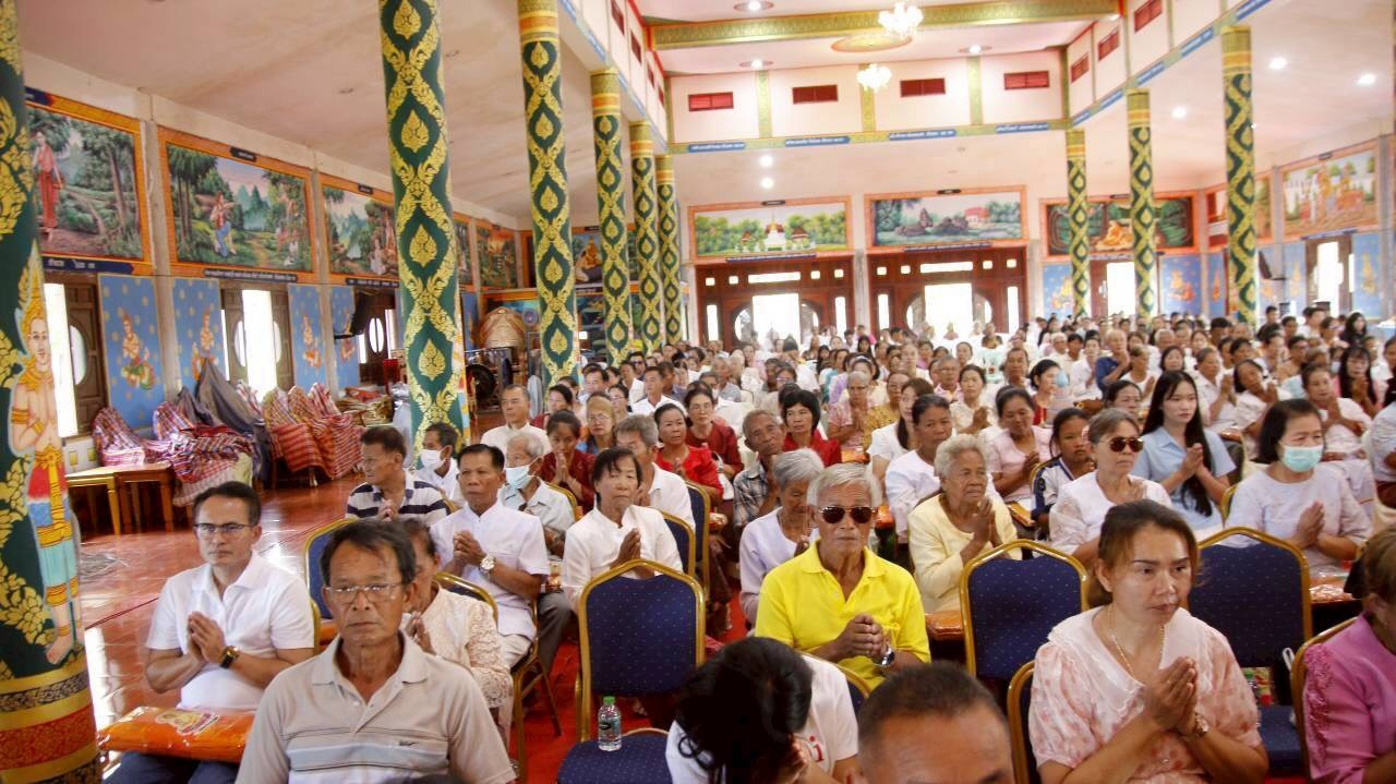 ภาพร่วมพิธีกรรมวัดบูรพาภิรมยาราม